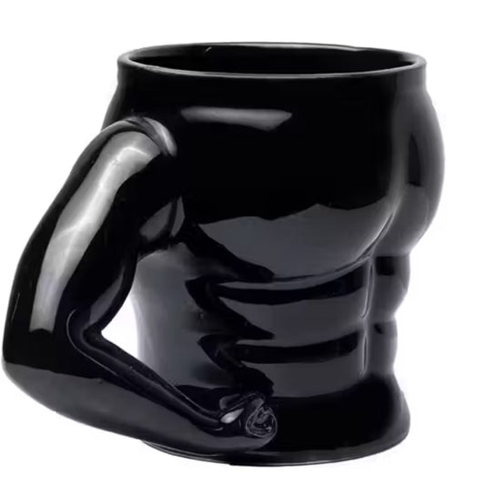Ceramic Muscle Body Shape Coffee Mug
