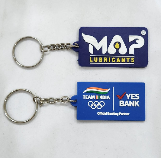 Silicone keychain Printing