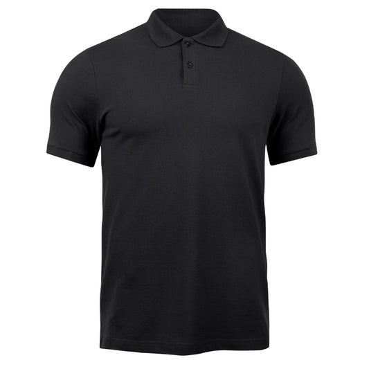 Black Matty  Polo T shirt 180 to 200 Gsm