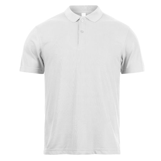 White Matty  Polo T shirt 180 to 200 Gsm