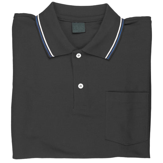Black  Pc Matty  Polo T shirt 180 to 200 Gsm With Pocket