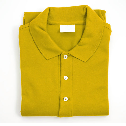 Yellow Premium SAF Matty Custom Polo T-Shirt – 180-200 GSM