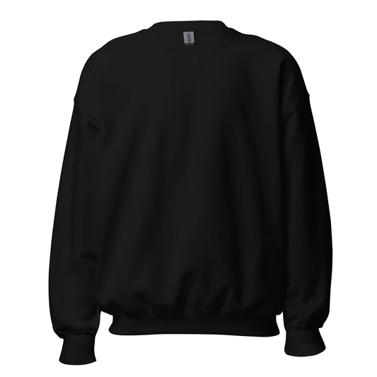 Custom Sweatshirt Black 320 Gsm fabric