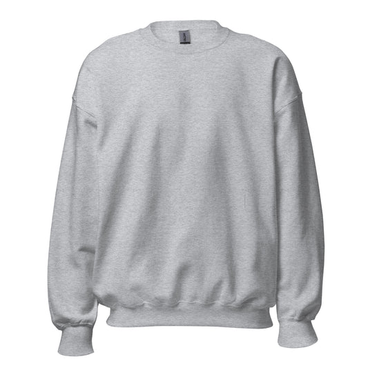 Custom Sweatshirt Light Grey 320 Gsm fabric