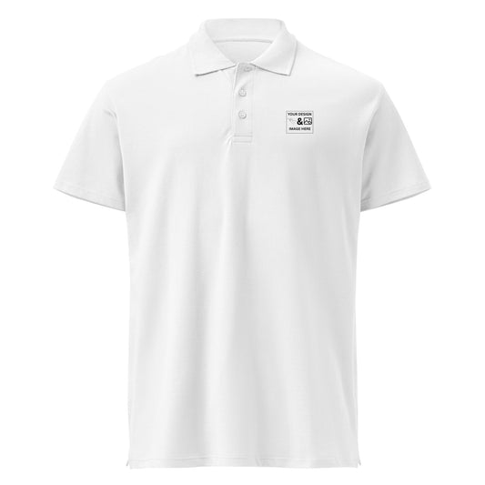 White Cotton Polo T shirt 180 to 200 Gsm