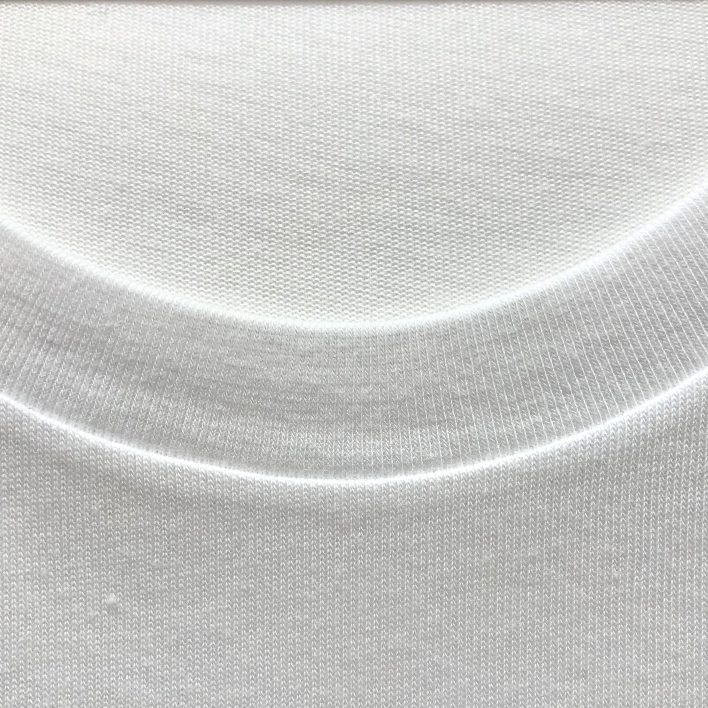 White Round Neck Cotton T-Shirt 180-200 GSM