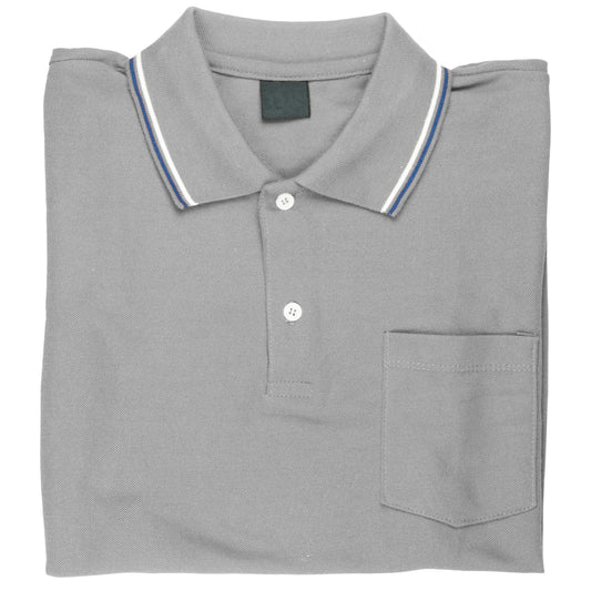 Light Grey  Pc Matty  Polo T shirt 180 to 200 Gsm With Pocket
