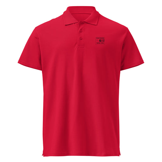 Red Cotton Polo T shirt 180 to 200 Gsm